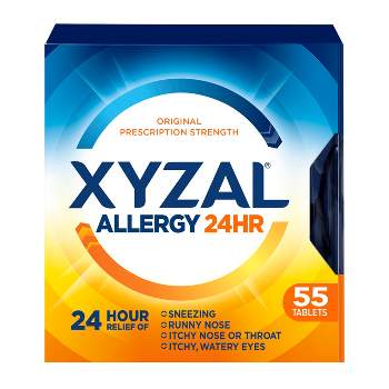 Xyzal¨ Allergy Relief Tablets - Levocetirizine Dihydrochloride - 55ct