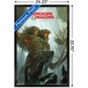 Trends International Dungeons And Dragons - Demogorgon Framed Wall Poster Prints - 3 of 4