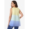 Woman Within Plus Size High-Low Tank - 3 of 4