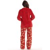 Just Love Plush Pajama Sets for Women / Winter Fleece Christmas Pajamas - 2 of 2