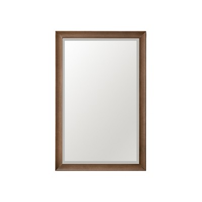 James Martin Vanities Glenbrooke 26" Mirror, Whitewashed Walnut