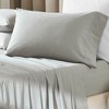 Artisan Wash Boho 100% Cotton Crisp Percale Deep Pocket Sheet Set by Blue Nile Mills - 4 of 4