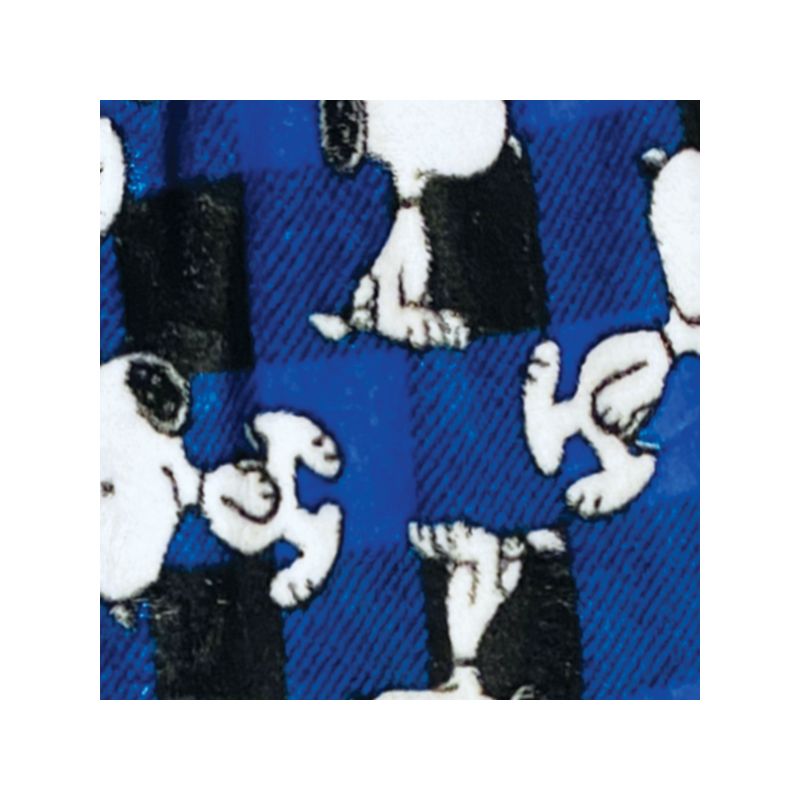 Collections Etc Snoopy Buffalo Print Pants, 4 of 5