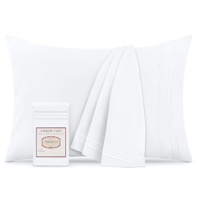 Mellanni Brushed Microfiber Pillowcase Set of 2