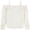 bar III Womens Solid Button Down Blouse - 2 of 2