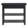 Whisen Retro Console Table with Drawer and Two Sturdy Shelves - 4 of 4