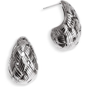 Sonateomber Gold Crystal Huggie Hoops | Sparkling CZ & Rhinestone Thick Earrings for Women - 1 of 4