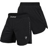 RDX T15 MMA Fight Shorts - Professional Grade Training and Competition Shorts for Martial Arts, Wrestling, and Combat Sports - 3 of 4