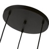 Livex Lighting Catania 3 - Light Pendant in  Black/Brushed Nickel - 4 of 4