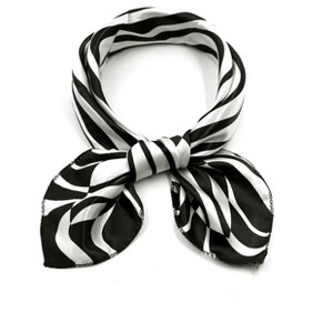 Allegra K Women's Soft Square Neck Scarves Multi Pattern Neckerchief - 1 of 4