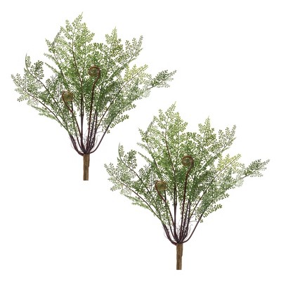 Melrose Fern Bush (Set of 2)