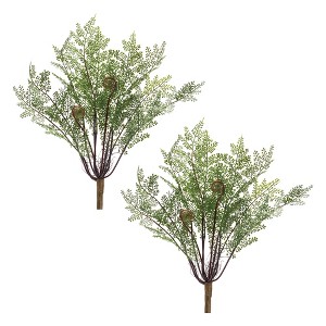 Melrose Fern Bush (Set of 2) - 1 of 3