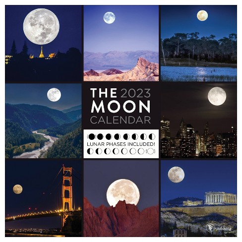 2023 Wall Calendar Moons - Tf Publishing : Target