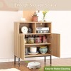 Sideboard Buffet Cabinet, Storage Cabinet Cupboard Table with Adjustable Shelves, Hallway Table - 4 of 4
