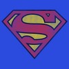 DC Comics Superman Vintage Logo Youth Royal Blue Graphic Tee - 2 of 3