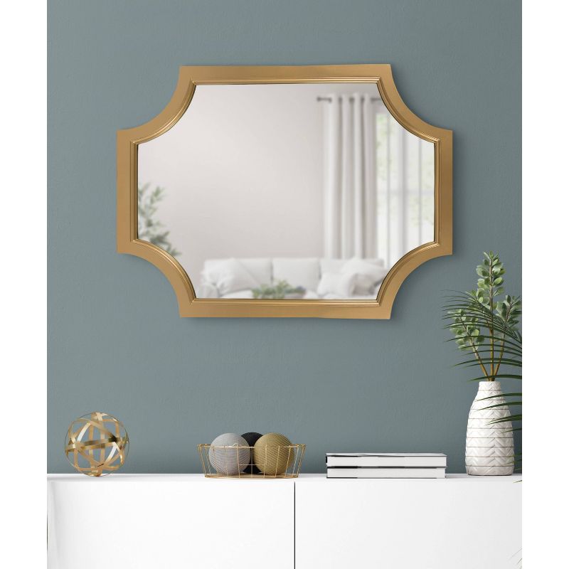 18&#34; x 24&#34; Hogan Scallop Wall Mirror Gold - Kate &#38; Laurel All Things Decor, 6 of 10