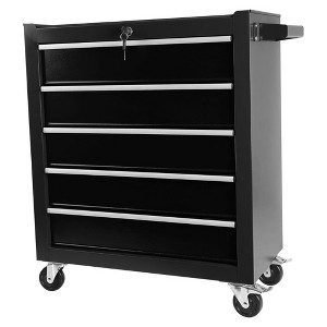 NicBex 5-Drawer Rolling Tool Chest Tool Storage Cabinet with Wheels for Garage Warehouse - 1 of 4