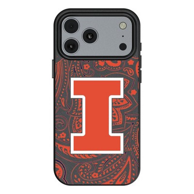 NCAA Big Ten Universities Paisley MagSafe Compatible Cell Phone Case for Apple iPhone 17 Series
