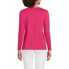 Lands' End Women's Relaxed Supima Cotton Long Sleeve V-Neck T-Shirt - image 2 of 3