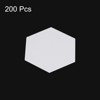 Unique Bargains Hexagon Shapes English Paper Reusable Sewing DIY Quilting Templates 200 Pcs - 3 of 4