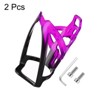 Unique Bargains PC Universal Cycling Bike Water Bottle Holders 2 Pcs with Screw and Wrench 5.2" - 3 of 4