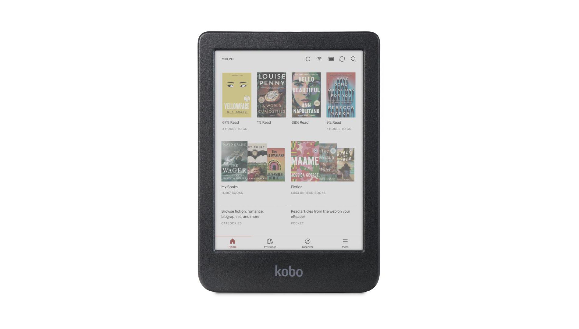 Kobo Clara Colour | eReader | 6" E Ink Kaleido 3 Color Display with ComfortLight PRO |Waterproof | 16GB
