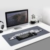 Wikineon Gaming Mouse Pad, Large Mouse Pad, Non-Slip 4mm Laptop Gaming Desk Pad, Waterproof Desk Pad, Office and Home (35.4"x15.7") - 2 of 4