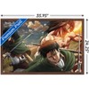 Trends International Attack on Titan: Season 2 - Trio Framed Wall Poster Prints - 3 of 4