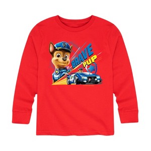 Boys' - Paw Patrol - Brave Pup Long Sleeve Graphic T-Shirt - 1 of 4