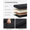 SONGMICS Storage Ottoman Bench Folding Storage Footrest 2 Extra Storage Boxes Hold up to 660 lb - 3 of 4