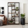Hommoo 79" Tall Bookshelf, 7-Tier Bookcase Open Display Shelves - 2 of 4