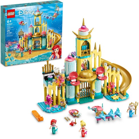 Raffinaderi tøffel service Lego Disney Ariel Underwater Palace 43207 Building Kit : Target