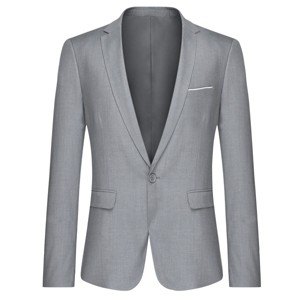 Cloudstyle Men's Suit Jacket One Button Slim Fit Sport Coat Business Daily Blazer - 1 of 4
