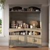 Famapy Multi-Functional Rustic Storage Cabinet,Display Cabinet & Bookcase,Living Room Storage Unit,Kitchen Pantry Hutch for Dishware Storage - 4 of 4