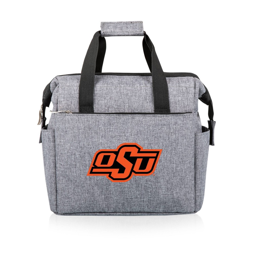 NCAA Oklahoma State Cowboys On The Go Lunch Cooler - Gray