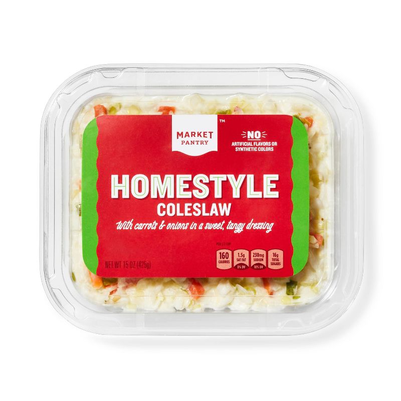 Homestyle Coleslaw - 15oz - Market Pantry&#8482;, 1 of 4