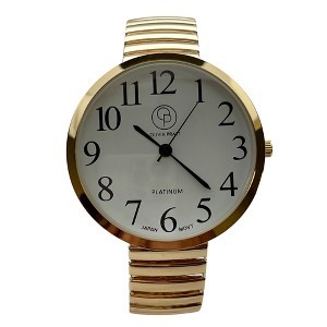 Olivia Pratt Stretch Band Big Face Shiny Colors Women Watch - 1 of 3