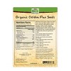 Organic Golden Flax Seeds by Now Foods  -  2 lbs Seed - 2 of 2