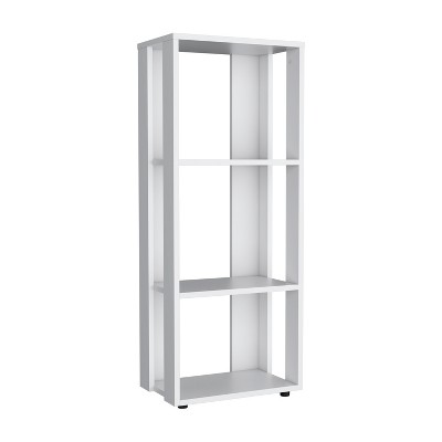 VYNXARIA 39" Tall Four-Tier Bookcase, Living Room, Storage Cabinet