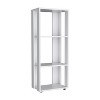 TOAOTBNBO Freestanding Bookcase Storage Organizer, Bookshelf with 3 Open Compartments for Small Space, Display Book Shelf for Bedroom, White - 2 of 4