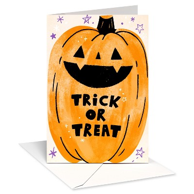 Halloween Card for Kids' Trick or Treat