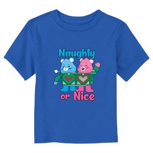 Care Bears Christmas Cheer Bear and Grumpy Bear Sweater T-Shirt - 1 of 3