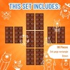 Strictly Briks Classic Bricks Starter Kit, Brown, 96 Pieces, 2x4 Studs, 100% Compatible with All Major Brick Brands - image 3 of 4