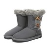 EverAU Australia Women Stork Horn Toggle button Short Boots - 4 of 4