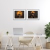 Stupell Industries Haunted Houses with Moon 2pc Framed Print Under Glass Set - 2 of 4