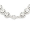 Slickblue Halo Edition Classic 7-Inch Bracelet for Women, 18.63ct Round CZ, Lobster Clasp, Tennis Jewelry - 2 of 3