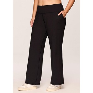 RBX Active Women's Buttery Soft Bootcut Yoga Pants Squat Proof Flare Leggings with Pockets - 1 of 4