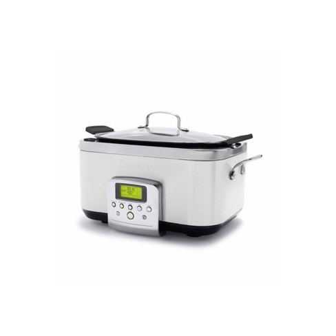 Greenpan 6qt Ceramic Slow Cooker Cloud Cream : Target