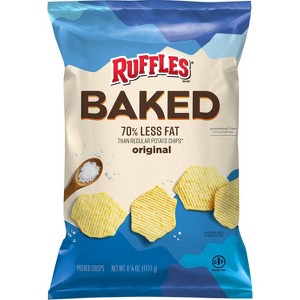 Ruffles Oven Baked Original Potato Chips - 6.25oz - 1 of 4