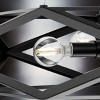 Urban Ambiance Luxury Modern Indoor Pendant,  22''H x 24-1/2"W x 24-1/2''D,  Matte Black Finish, UHP4835 - 4 of 4